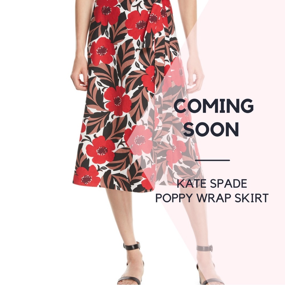 Coming Soon: Kate Spade Poppy Skirt